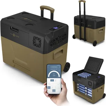 PEME Elektrický chladicí box Peme Expedition 39L, 12/230V KAŠTANOVÁ|ČERNÁ