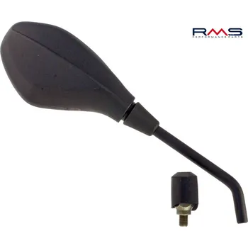 Zrcátko pro motocykl Zpětné zrcátko RMS 122770640 pravý černý 122770640