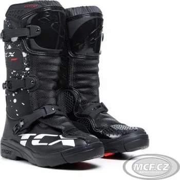 Moto obuv Dětské moto boty TCX COMP KID černo/bílé 2021 (Velikost: 34) MCF_14069