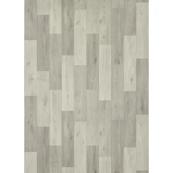pvc podlaha Breno PVC TEXAS NEW Himalaya 592 – světle šedé dřevo, šíře 400 cm