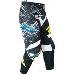 Kalhoty motokros PROGRIP 6010 - černo-bílo-žluté - velikost 42 () PG6010-5/1-42