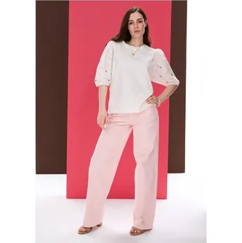 Dámské džíny Sinsay - Džíny baggy - růžová - 220HC-30J - 220HC-30J-42