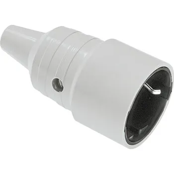 Elektrická zásuvka Bachmann 912.971 zásuvka plast 250 V šedá IP20