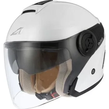 Helma na motorku Moto přilba ASTONE DJ10-2 pearl bílo/černá (Velikost: XL) MCF_9810