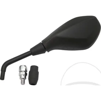 Motodíl Zpětné zrcátko JMP ZR 0183 černý levý BMW S 1000 R 2013-2016