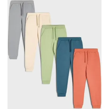 Chlapecká mikina Sinsay - Sada 5 tepláků jogger - béžová - 829HR-02X - 829HR-02X-98