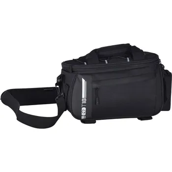 Cyklistika brašna T18 pro umístění na vrchní část zadního nosiče, OXFORD (objem 18 l) OL915