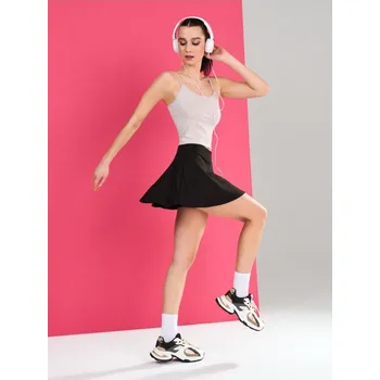 Dámská sukně Sinsay - Kraťasová sukně Gym Hard - černá - 661GY-99X - 661GY-99X-L