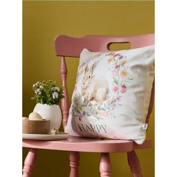 Povlak na polštářek Sinsay - Velikonoční povlak na polštář se zajíčkem - zelená - 955CA-07X - 955CA-07X-ONE