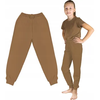 Marcinkowski tepláky hnědé, velikost 98