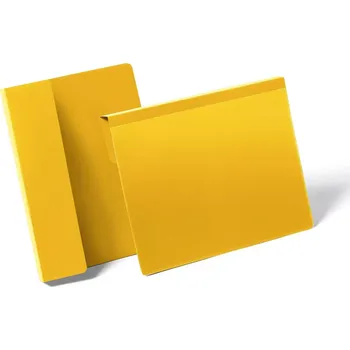 Závěsná kapsa A5 na šířku - 50 ks - Žlutá