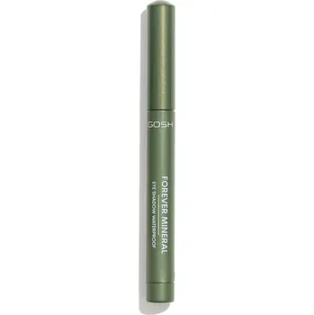 Oční stíny GOSH Forever Mineral Eyeshadow Waterproof 009 Olive Green 1,4 g