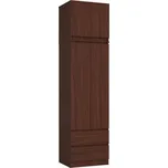 Skříň s nástavcem S 60 cm 2D 2SZ CLP wenge