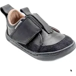 Kožené barefoot boty/capáčky SBF64 - černá, Pegres Velikost: 21