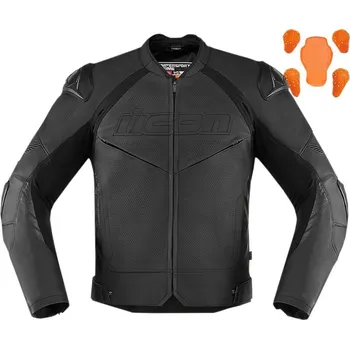 Moto bunda ICON JKT HSPRT2 PRM CE BLK 56 (2810-3629) (Velikost: 3XL) 2810-3629