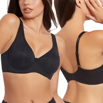 Dámské spodní prádlo Selene podprsenka nevyztužená černá velikost 75C