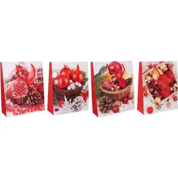 Dárková taška Dárková taška M 26x32x10 cm Vánoce