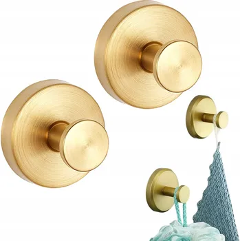 Věšák Háček bez vrtání Lova Nest zlatý