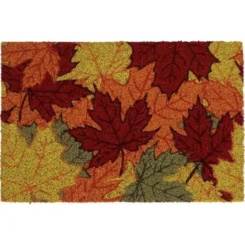 Rohožka Rohožka kokosová LEAVES, 60x40x2cm|Esschert Design