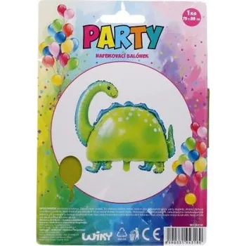 Balónek Balónek nafukovací - tvar DINOSAURUS 75x85 cm