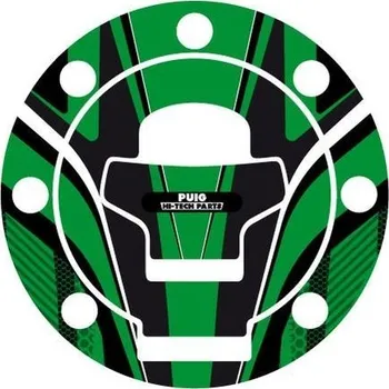 Ochranné nálepky na víčko nádrže PUIG RADIKAL 6316V zelená SUZUKI GSF 1200 Bandit (S) 1996-2002