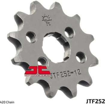 Řetězová sada pro motocykl Řetězové kolečko JT JTF 252-12 12 zubů, 420 HONDA MTX 50 S 1984-1984