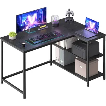 Psací stůl Rohový kancelářský stůl LWD135BE01