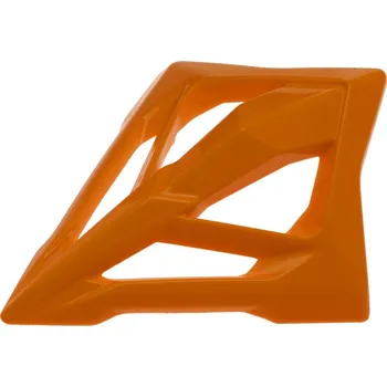 Helma na motorku bradový chránič pro přilby AVIATOR 2.2/2.3, AIROH (oranžová) 15ESF112A