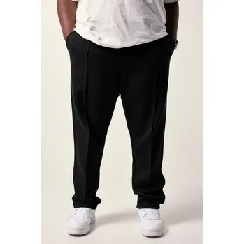 Pánské kalhoty STHUGE, Plus size Scuba kalhoty STHUGE, FLEXNAMIC®, Modern střih, do 8XL pro plnoštíhlé nadměrná velikost, 842337100-1452, černý, 3XL, Plus size oblečení, Oblečení pro vysoké muže, Nadměrné velikosti, Oblečení pro plnoštíhlé.