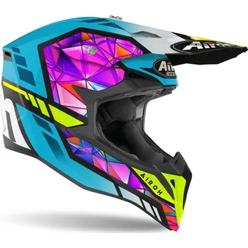 Helma na motorku přilba WRAAP Diamond, AIROH (vel. 2XL) 2023 (Velikost: XS) WRD54