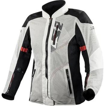 Cyklistické kalhoty LS2 ALBA LADY JACKET LIGHT GREY BLACK (6200J4208) 6200J4208