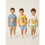 Sinsay - Bavlněná trička s potiskem Disney 3 pack - jiné - 541DN-14X - 541DN-14X-86