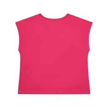 Dámské tričko United Colors Of Benetton T-Shirt 3I1XC10P0 Růžová Regular Fit 168