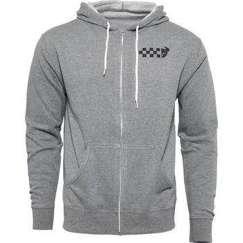 Pánská mikina THOR FLEECE CHECKERS ZIP GY (3050-5820) (Velikost: 2XL) 3050-5820