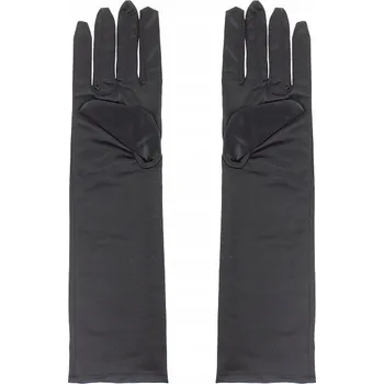 Rukavice Dlouhé černé večerní rukavice Godan