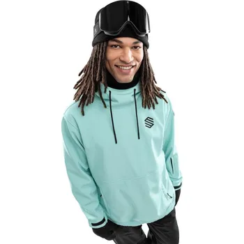 Sportovní oblečení SIROKO Pánská snowboardová bunda W1 Iceberg M MODRÁ