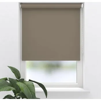 Roleta Zatemňovací roleta SOLUNA Colormatch sladěná D14 béžová, 50x190 cm, včetně držáků na rám okna