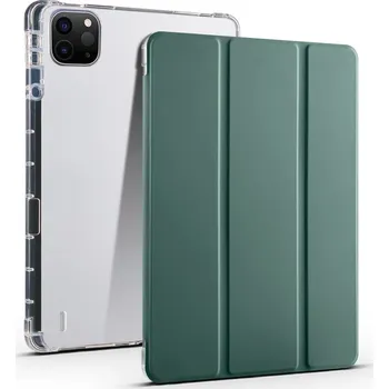Pouzdro na tablet VSECHNONAMOBIL 76525 CRYSTAL Zaklápěcí pouzdro Apple iPad Pro 11 2024 / M5 2025 tmavě zelené