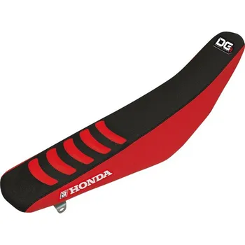 Motodíl BLACKBIRD Double Grip 3 Potah sedadla černý/červený Honda CRF450R 1141H