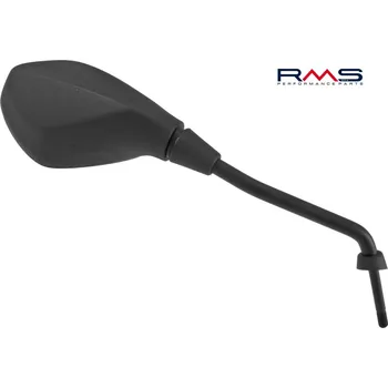 Zrcátko pro motocykl Zpětné zrcátko RMS 122770970 pravý černý PIAGGIO/VESPA MP3 300 2011-2016