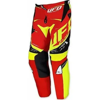 Moto kalhoty Kalhoty motokros UFO ELEMENT - červené - velikost 34/52 (Velikost: 34) UF4392-04-34