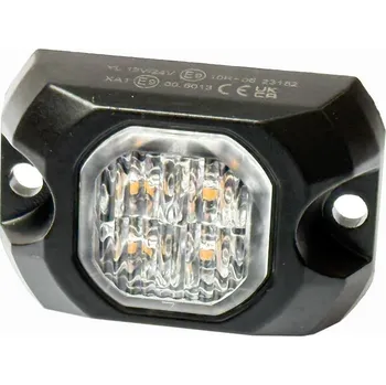 Osvětlení automobilu světlo výstražné LED oranžové PREDATOR 4x3W