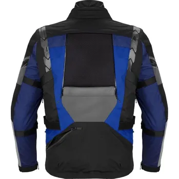 Sport bunda 4SEASON EVO, SPIDI (černá/modrá, vel. L) (Velikost: S) D265-050