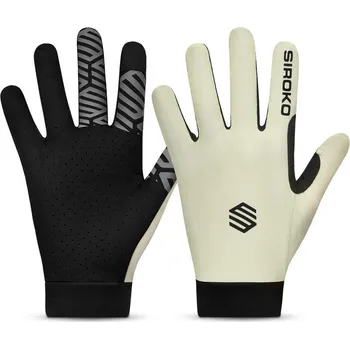 Rukavice SIROKO MTB rukavice MTB Moab Matcha S ZELENÁ