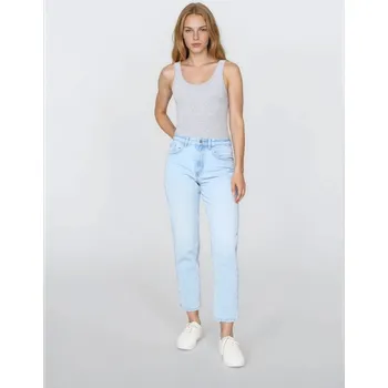 Dámské džíny Sinsay - Klasické mom fit džíny - modrá - 945GY-05J - 945GY-05J-32