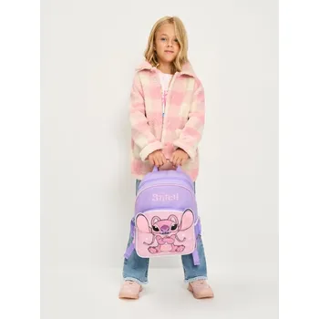 Dívčí mikina Sinsay - Batoh se svítícími LED diodami Stitch - fialová - 533GS-45X - 533GS-45X-ONE