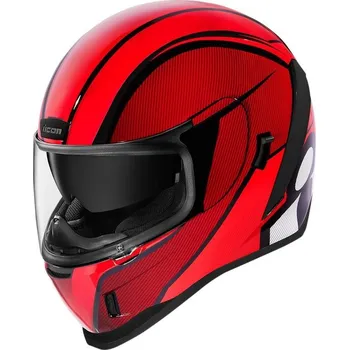 Helma na motorku ICON HELMT AFRM CONFLUX ČERVENÁ (0101-12310) (Velikost: S) 0101-12310