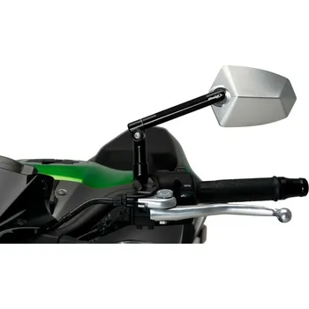 Zrcátko pro motocykl Zpětné zrcátko PUIG GT.1 019ND černá / eloxovaný hliník levý APRILIA SRV 850 2012-2018