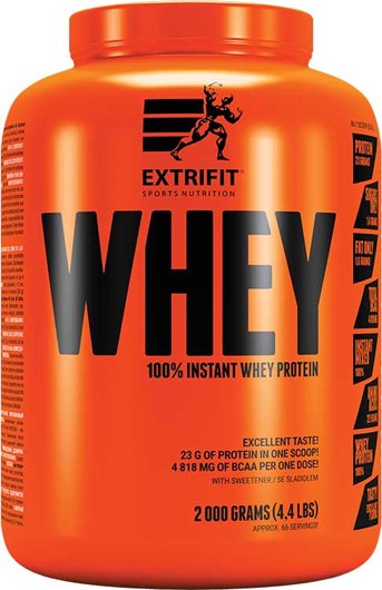 Extrifit 100% Whey Protein 2000 g - vanilla