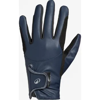 Jezdecké rukavice FOUGANZA Dětské jezdecké rukavice 500 14 LET MODRÁ